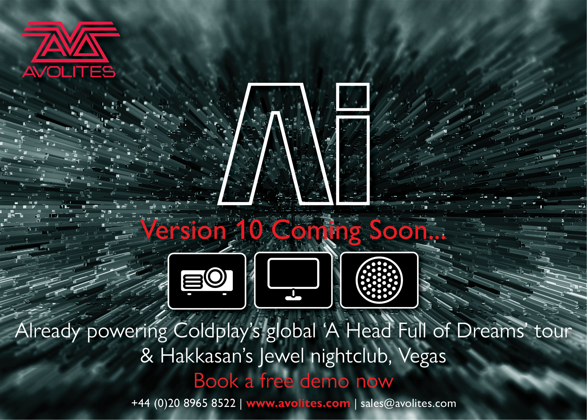 Avolites gears up for a milestone software release with launch of Ai version 10 